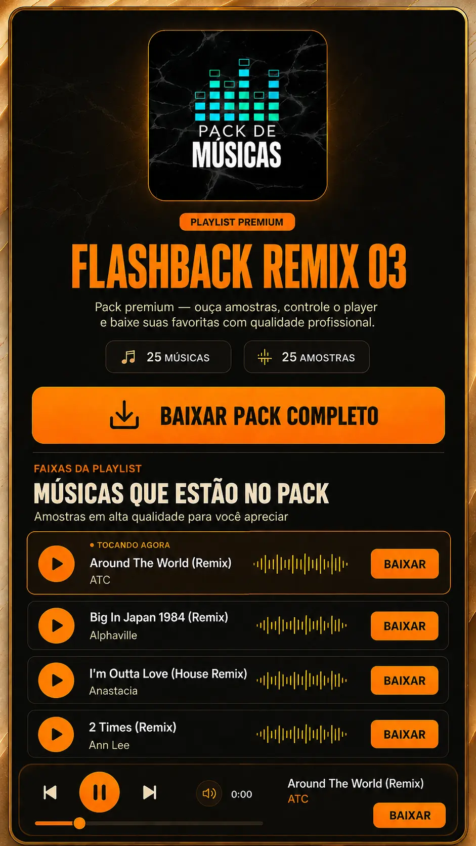 Playlist Flashback Remix 03